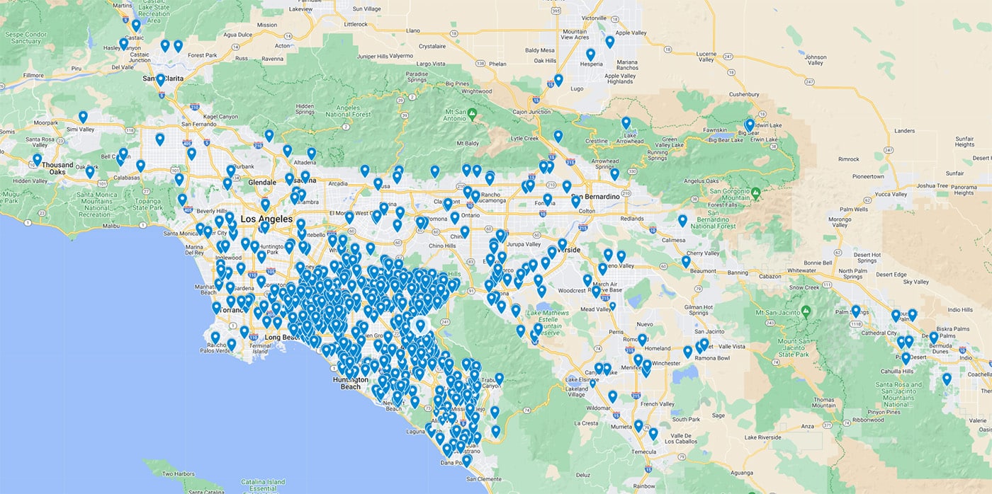 Trident Inspection Group Service Area